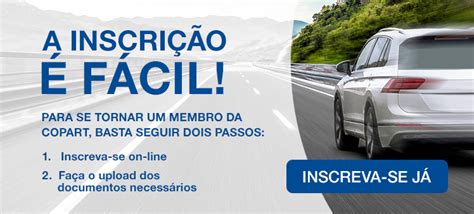 Copart – Líder em leilões de automóveis de seguro e sinistrados.